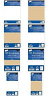 White Manila Envelopes DL 220mm x 110mm - 50 Pack TA4674